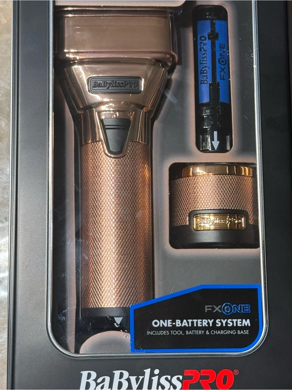 BaBylissPRO ROSEFX Cordless Trimmer in Rose Gold